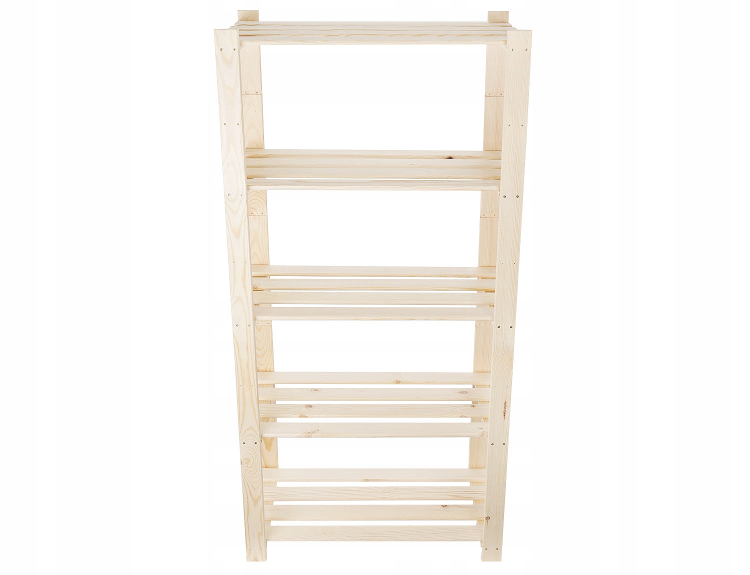 Wooden garage office shelving unit for pantry 5 shelves 170x80x38 cm MANUFACTURER Packaging status original