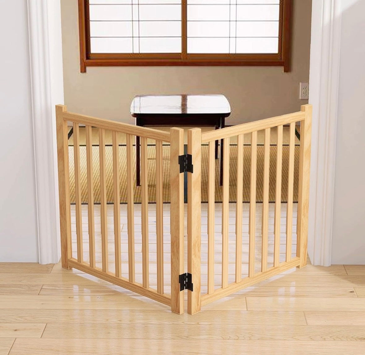 Wooden gate 2 panels for dogs, fence , dog fence Manufacturer code 0762737902667