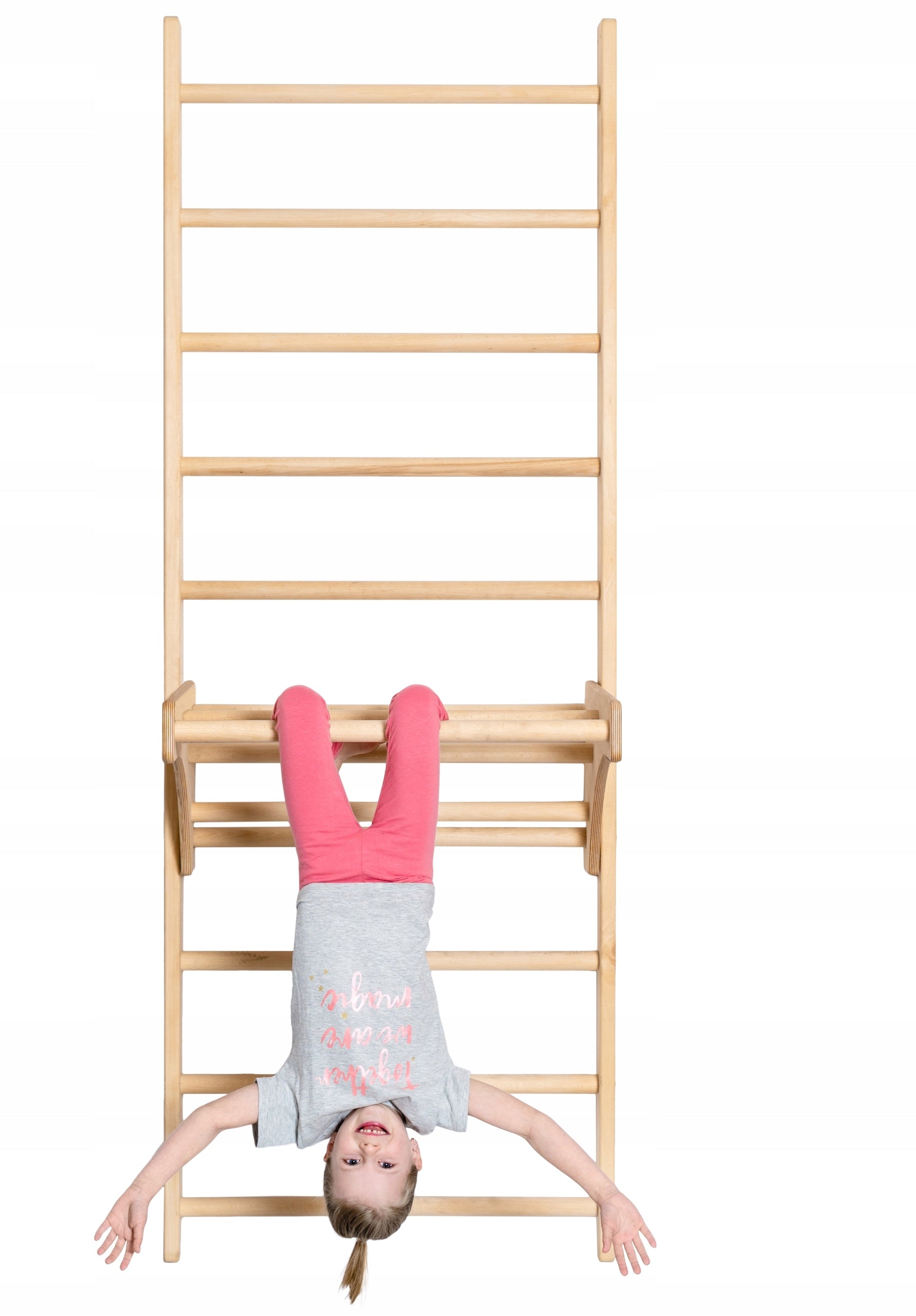 Wooden gymnastic ladder for children 200cm
