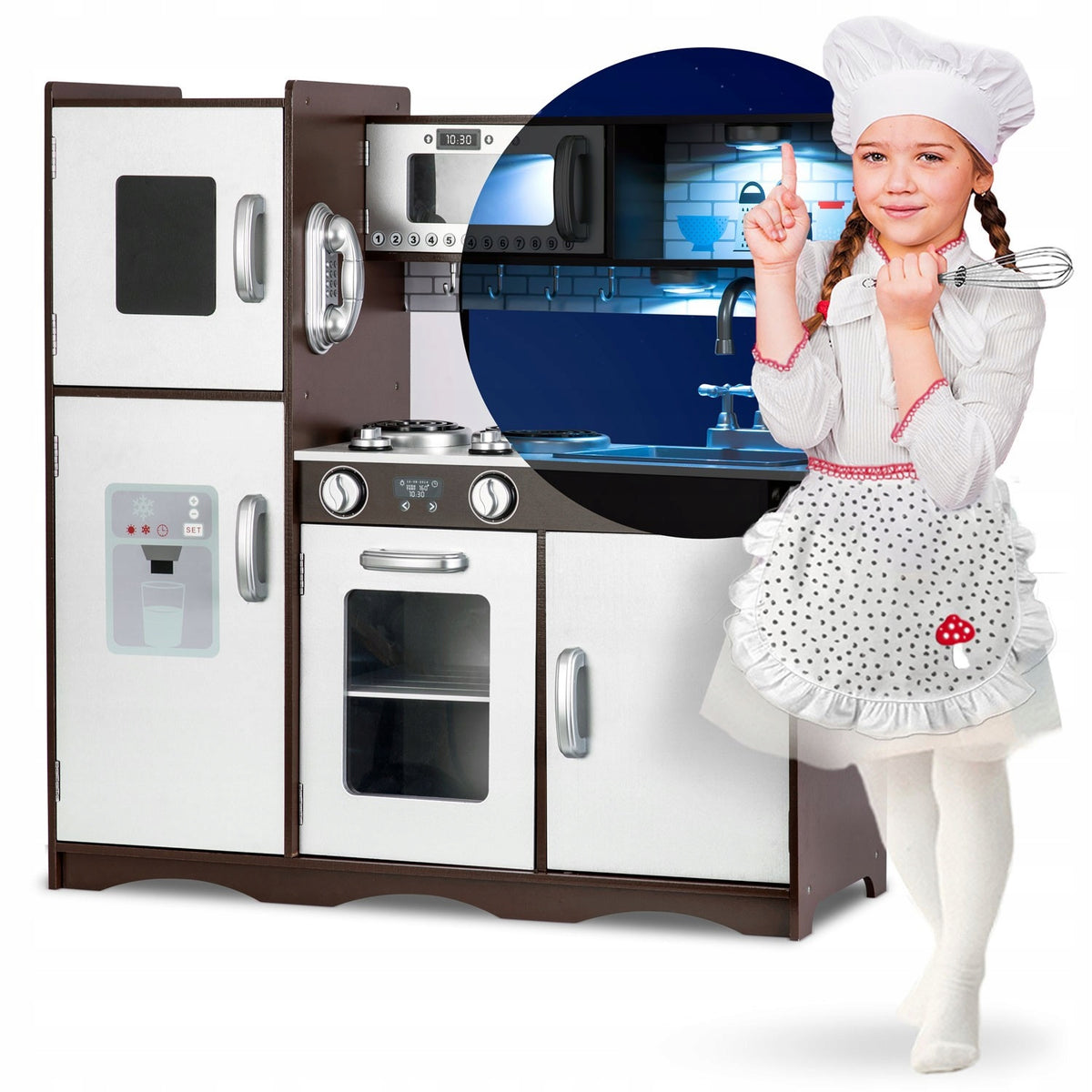 Wooden kitchen for children Retro