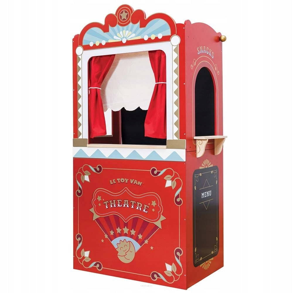 Wooden puppet theater (Le Toy Van) Kid's age 3+ years