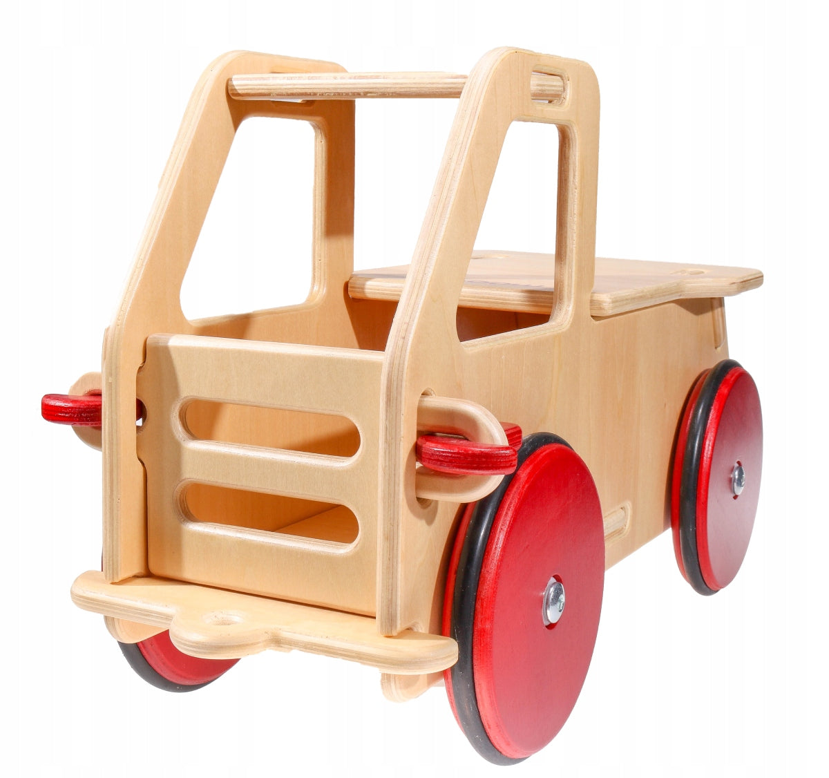 Wooden ride-on for baby - Natural wood Moover 38887 Packaging status original