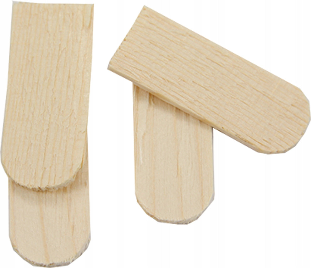 Wooden round roof tiles SHINGLES for the Nativity Scene - 5x2cm - 200 pcs