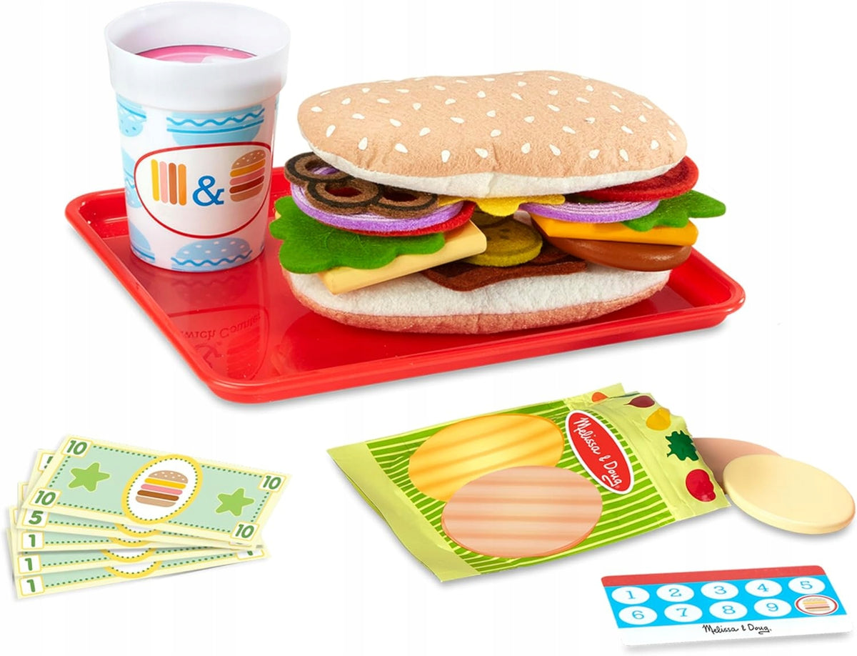 Wooden sandwich bar Melissa & Doug Sandwich Counter 56 el. Brand Melissa & Doug