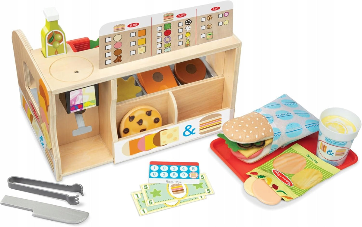 Wooden sandwich bar Melissa & Doug Sandwich Counter 56 el. Manufacturer code 41650
