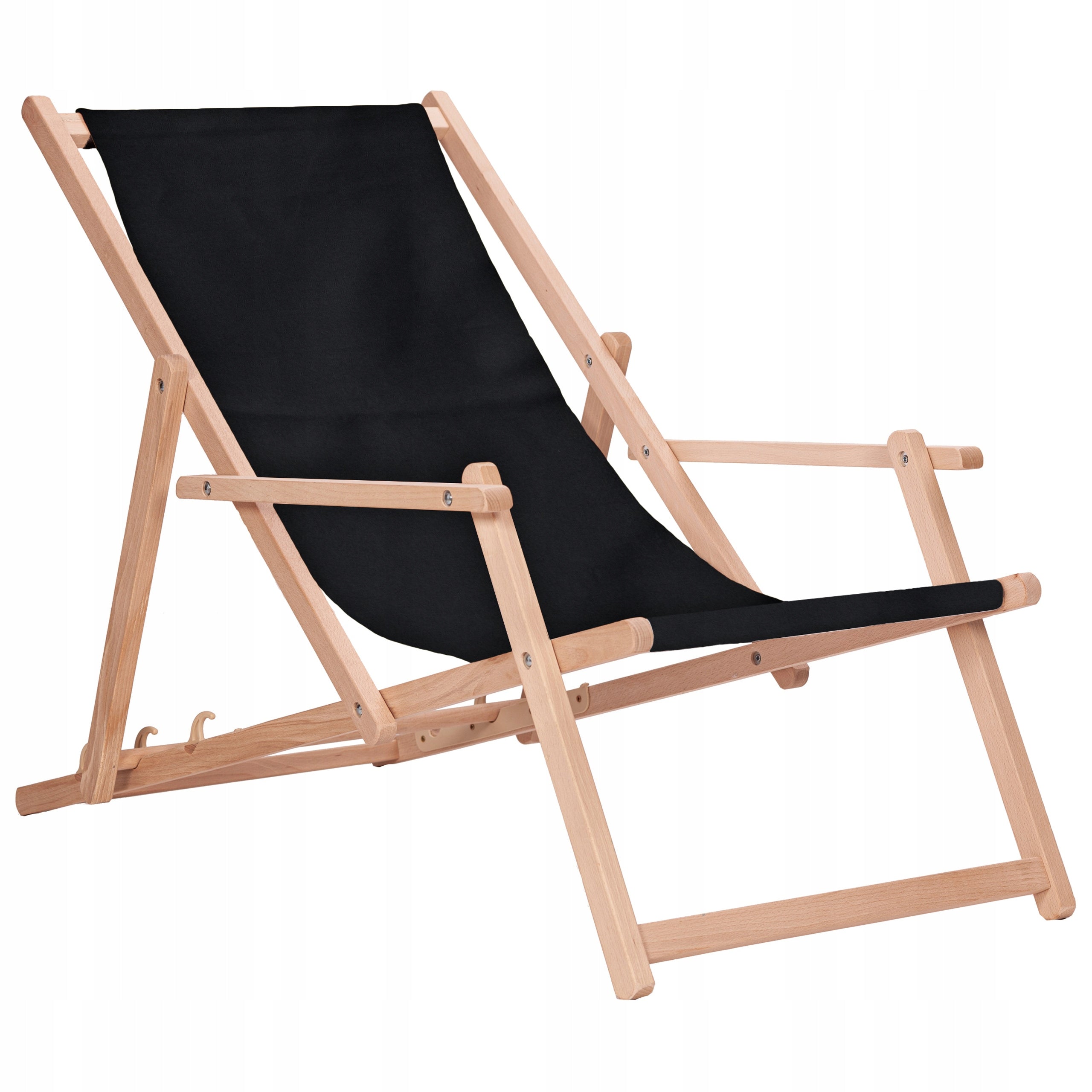 Wooden sun lounger with armrests M8 Melange garden San-Drew TPM8 Brand San-Drew