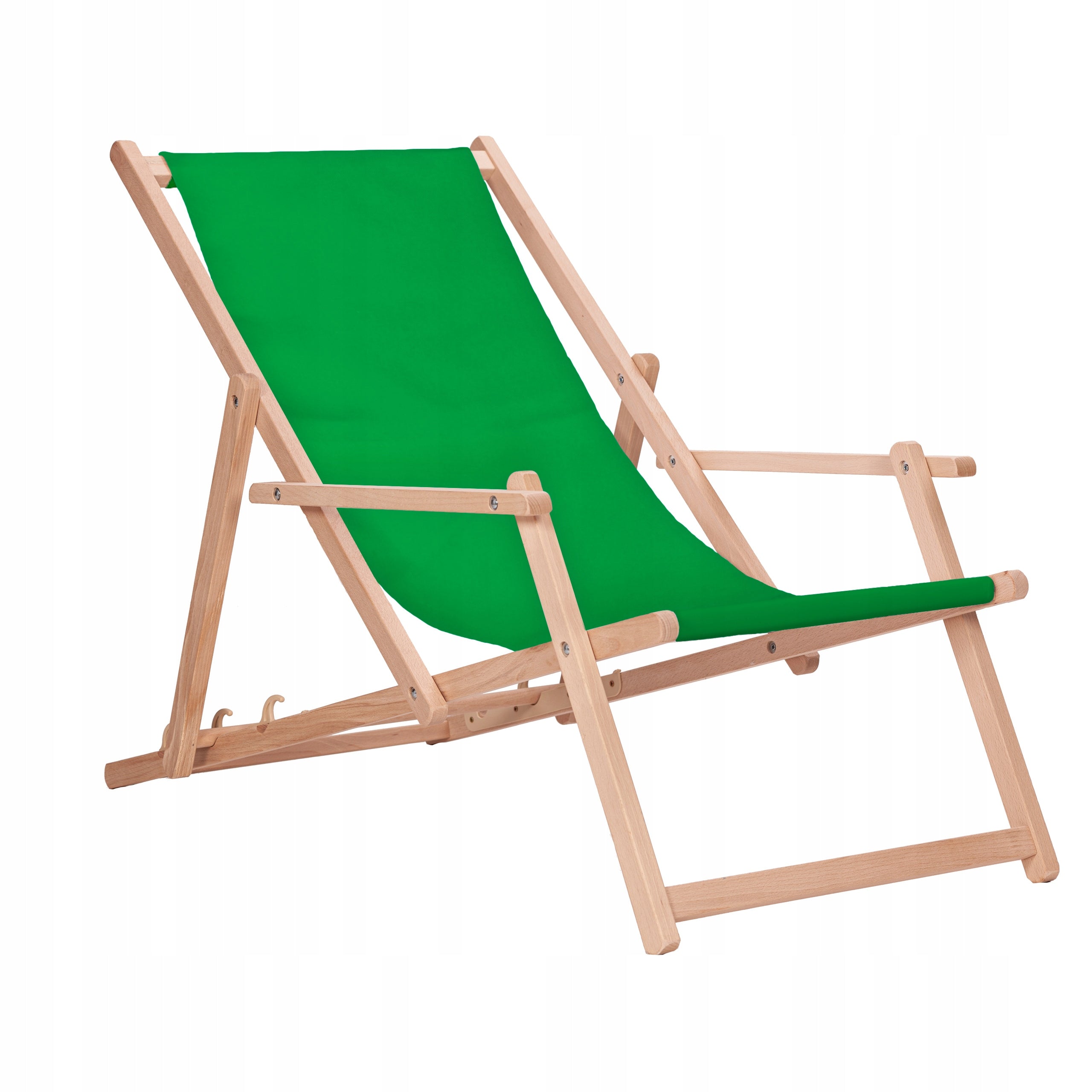 Wooden sun lounger with garden armrests San-Drew TP36 Manufacturer code TP36