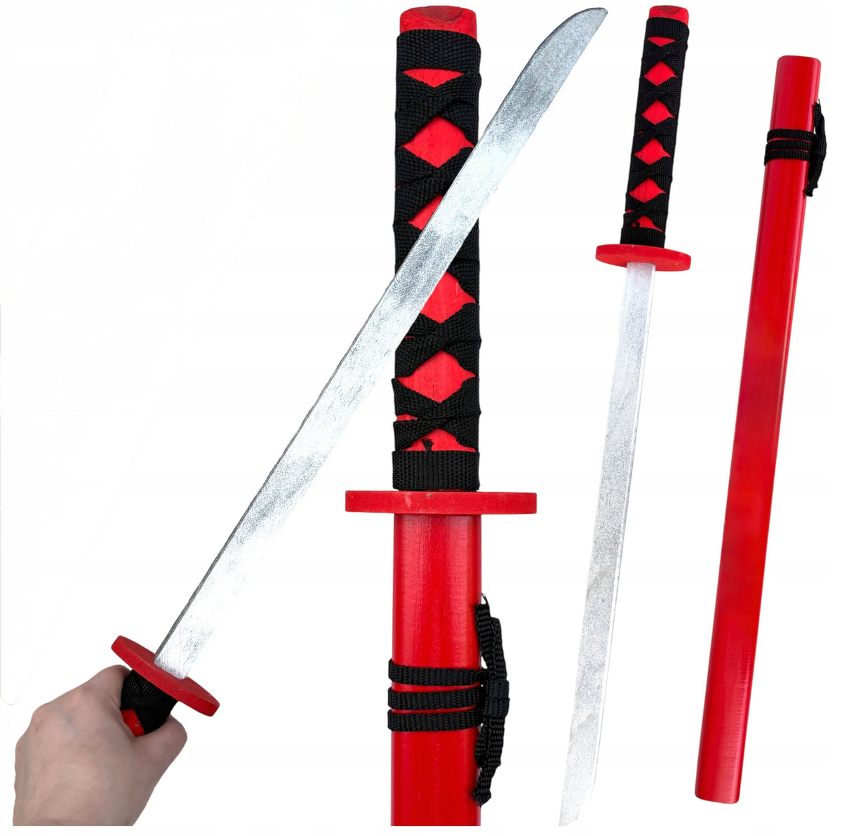 Wooden sword 73 cm katana samurai sword large sword made of samurai wood 1 EAN (GTIN) 5906214898622