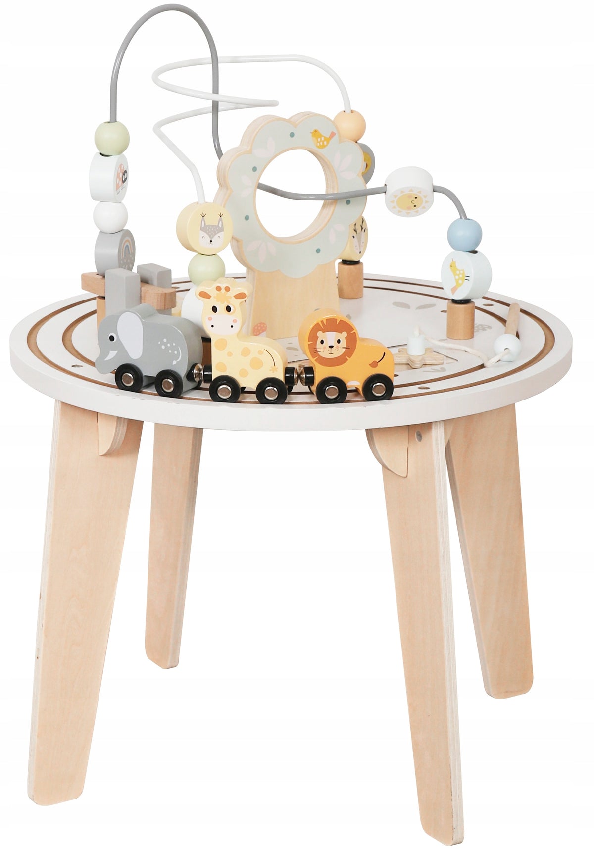 Wooden table educational table magnetic queue and launcher EAN (GTIN) 5904996064808