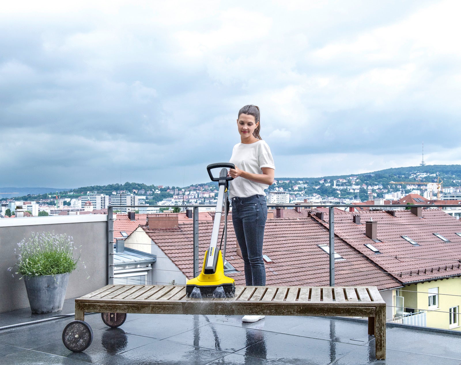 Wooden terrace cleaning device Karcher PCL 4 Manufacturer code 1.644-000.0