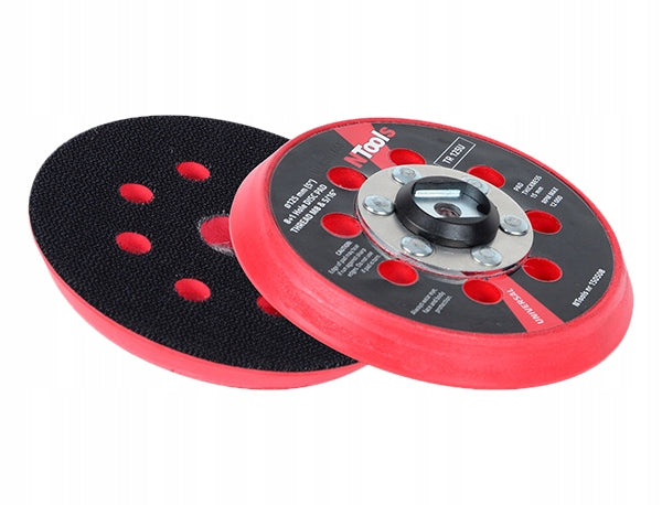 Working disc for polishers | d125mm | 8+1 holes | M8 or 5/16" UNF| NTools
