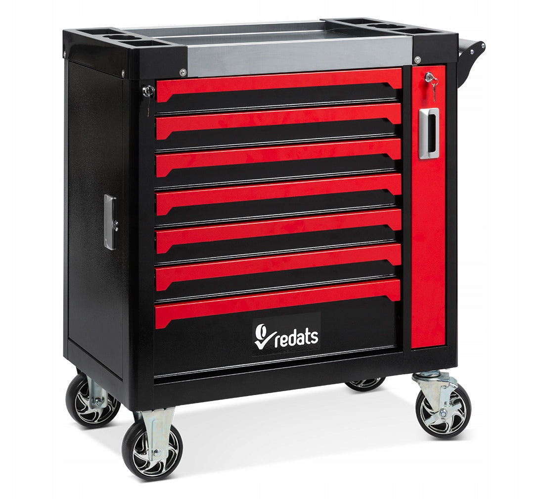 Workshop Cabinet Service Tool Trolley 7+2 258 elements Redats