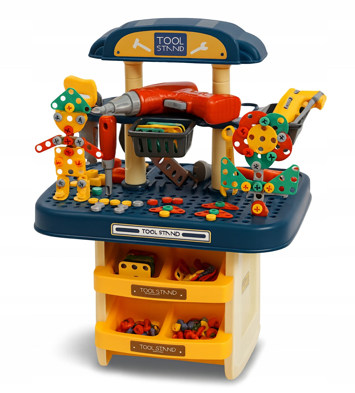 Workshop FOR BOY DIY builder SET drill 246el (W031)