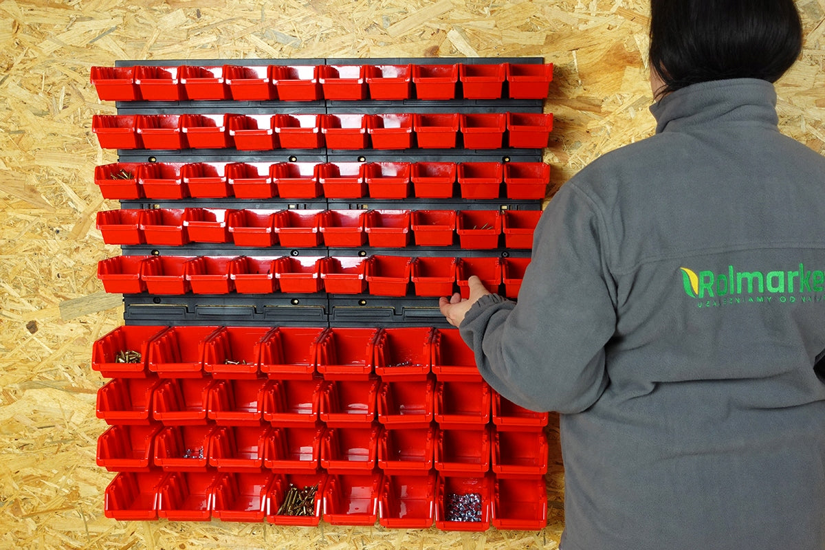 Workshop Tool Board 82x Workshop Cuvettes Tool Container Product height 39 cm