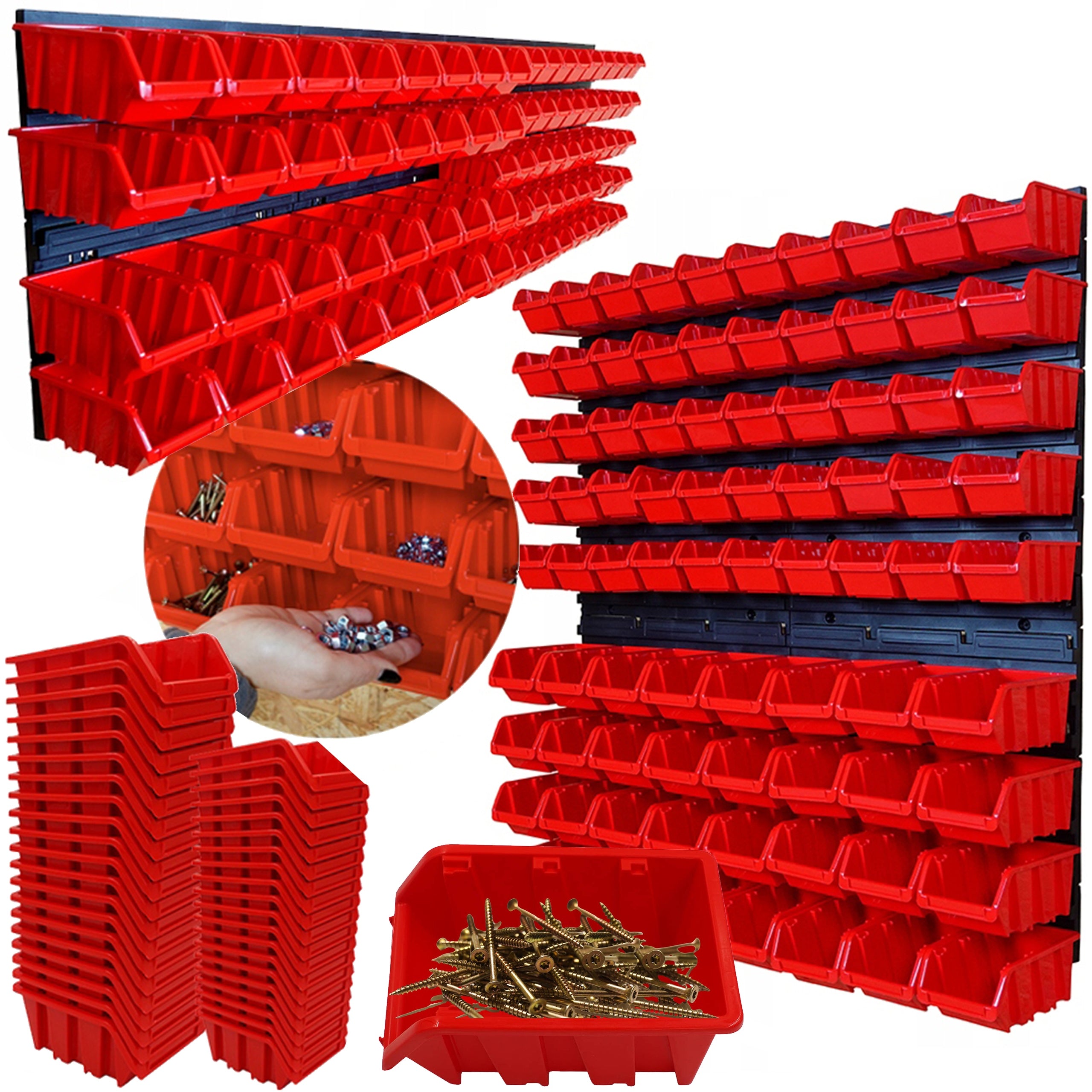Workshop Tool Board 82x Workshop Cuvettes Tool Container