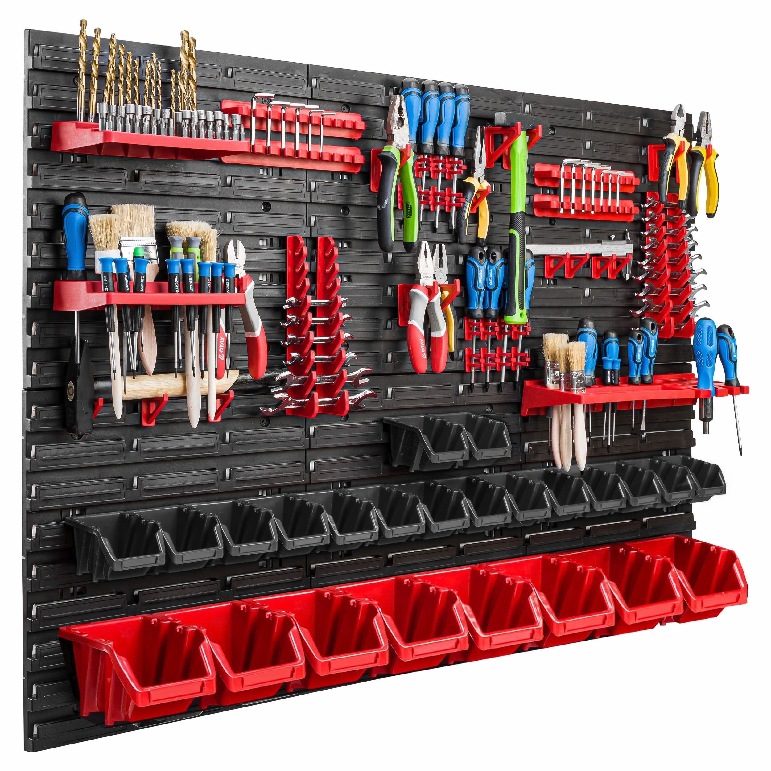 Workshop Tool Board for Garage Wall Cuvette Containers 117X78 Manufacturer code Tablica Narzędziowa Warsztatowa