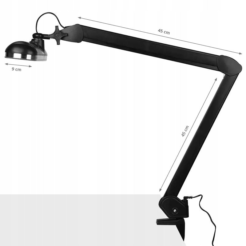 Workshop lamp led Elegante 801-s with vice standard black Brand Activeshop