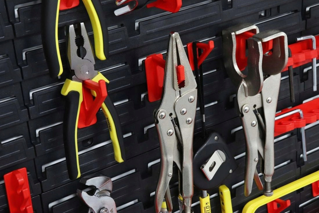 Workshop tool board 120x80 wall for tools Toolbox System Product height 80 cm