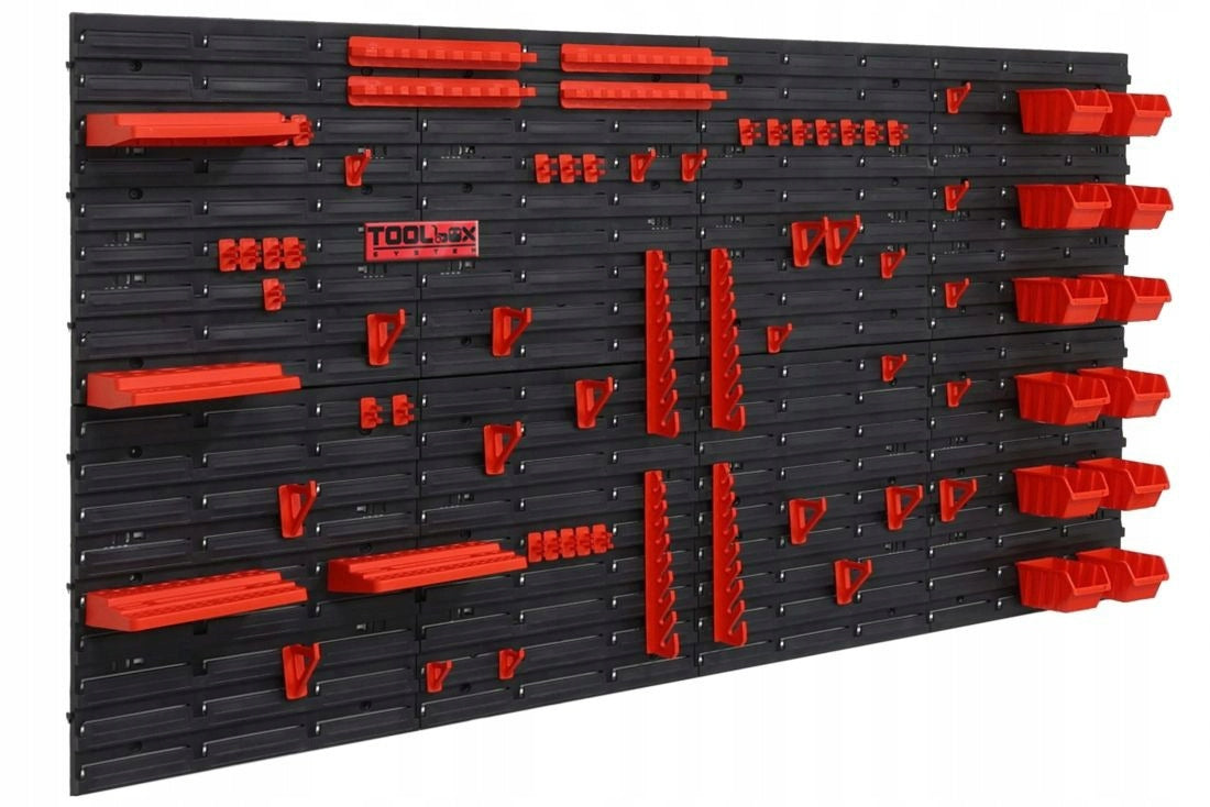 Workshop tool board 160x80 wall for tools Toolbox System Kind pegboard
