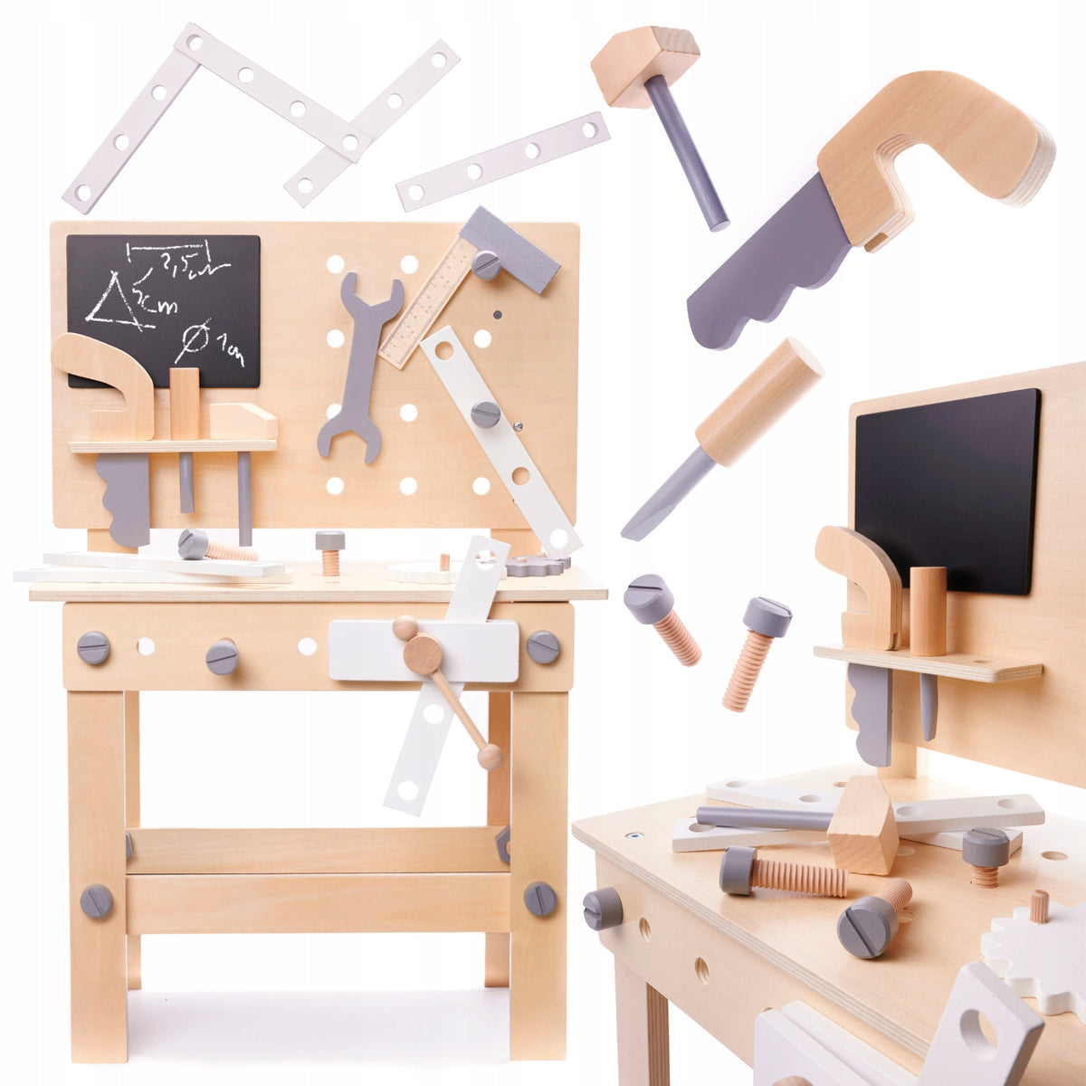 Workshop with tools Ikonka KX6281 DIY kit 3 years +