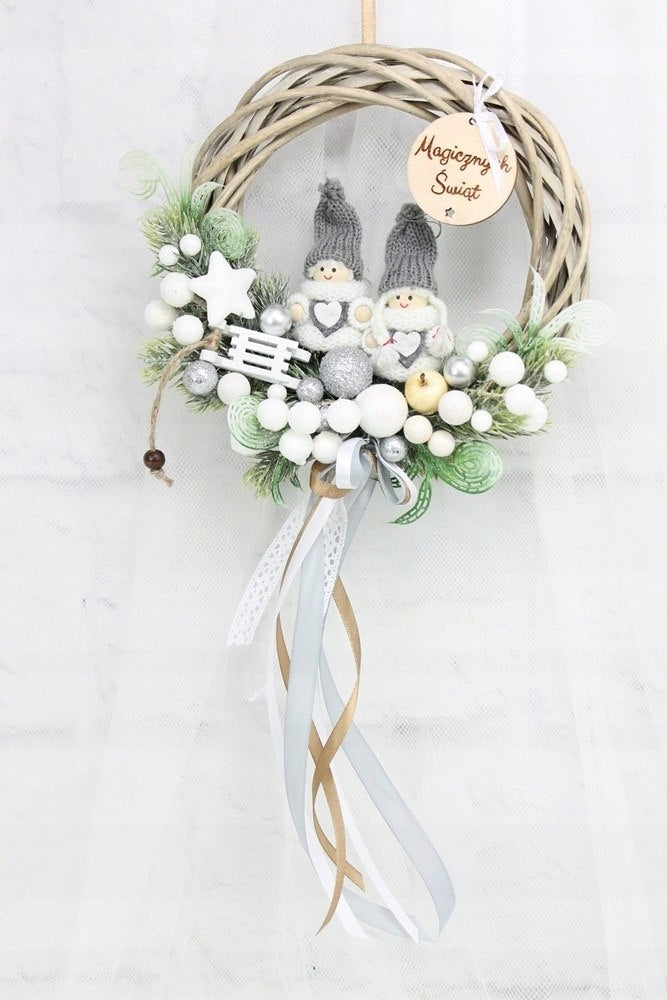 Wreath Christmas wreath for door ornament Manufacturer code 42.01.2022