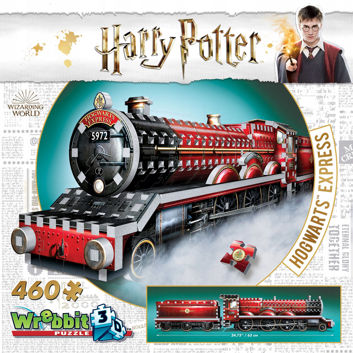 Wrebbit 3D PUZZLE Harry Potter Hogwarts Express 460 Pieces