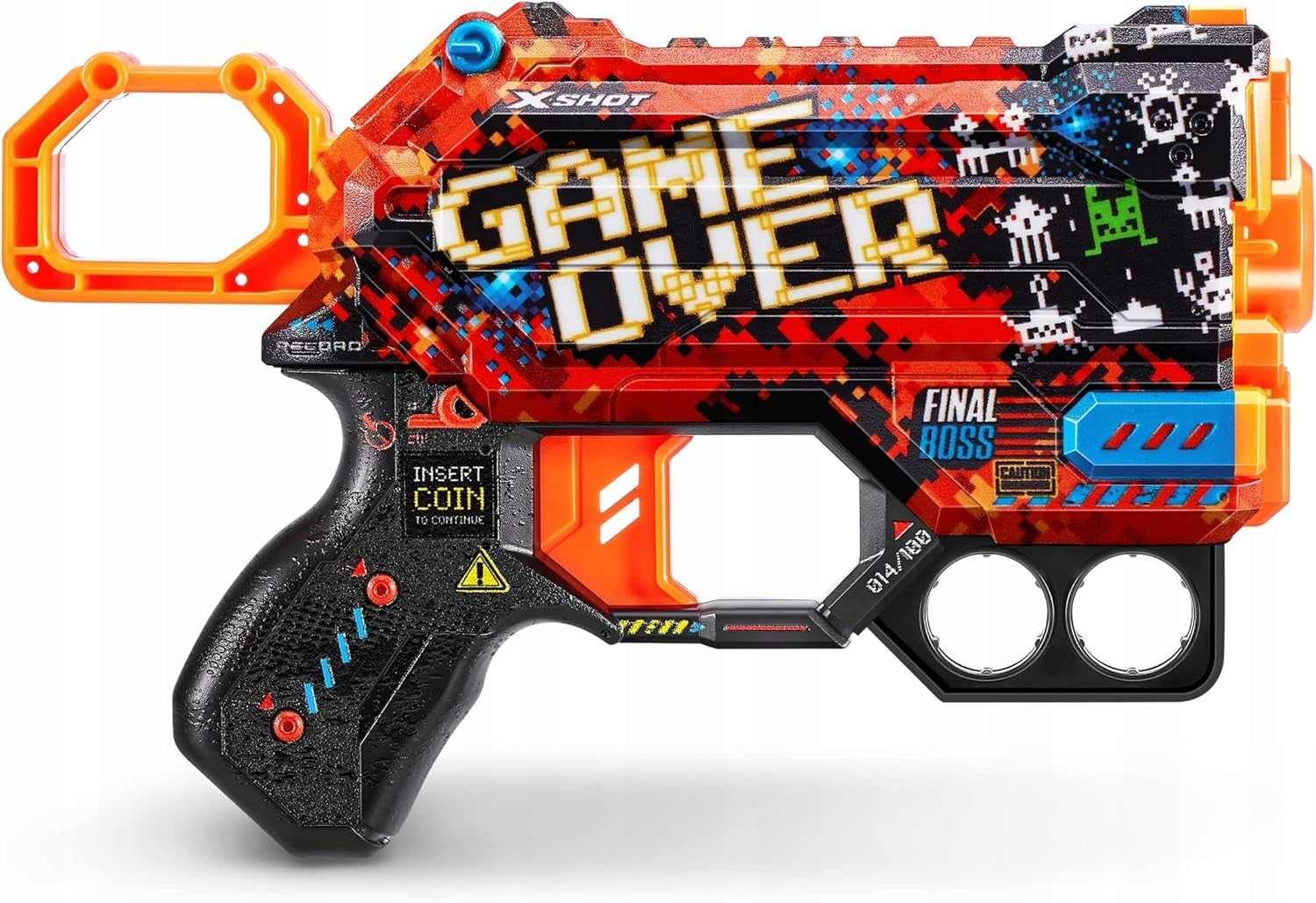 X-Shot Zuru Xshot Skins Dread Menace Blaster Set of 4 Launchers 48 Arrows Manufacturer code 36554