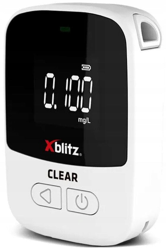 XBLITZ Clear breathalyzer Calibration yes