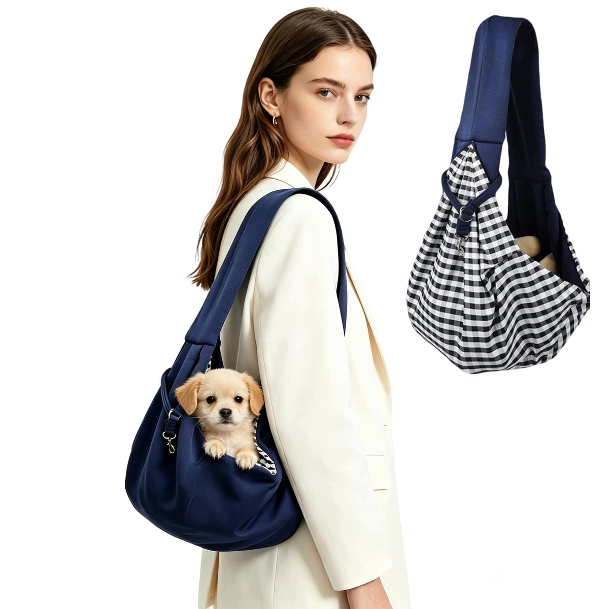 XHYASD DOG CARRYING BAG UP TO 7 5KG PORTABLE SHOULDER BAG FOR