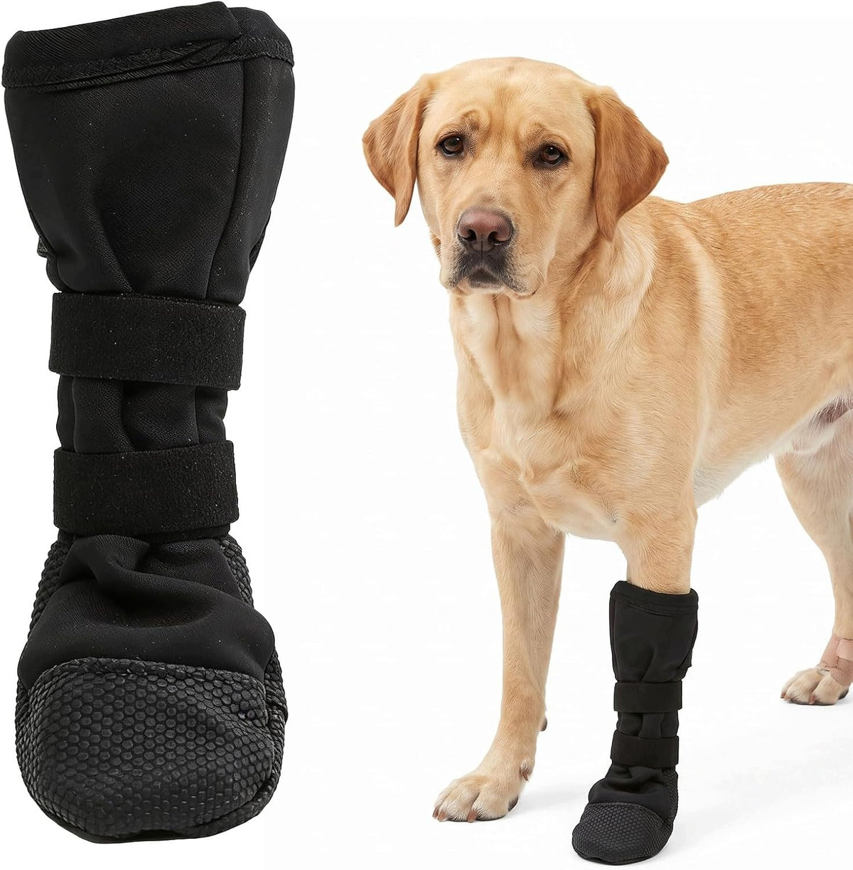 XL DOG PAW PROTECTOR NON-SLIP WATERPROOF ADJUSTABLE STRONG COVER