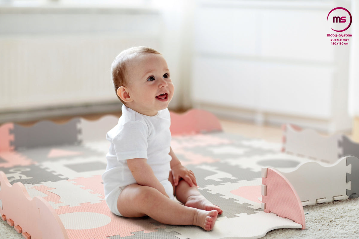XL Foam Mat for Children Puzzle Animals Folding Playpen 150x150x1cm Manufacturer code PMF1