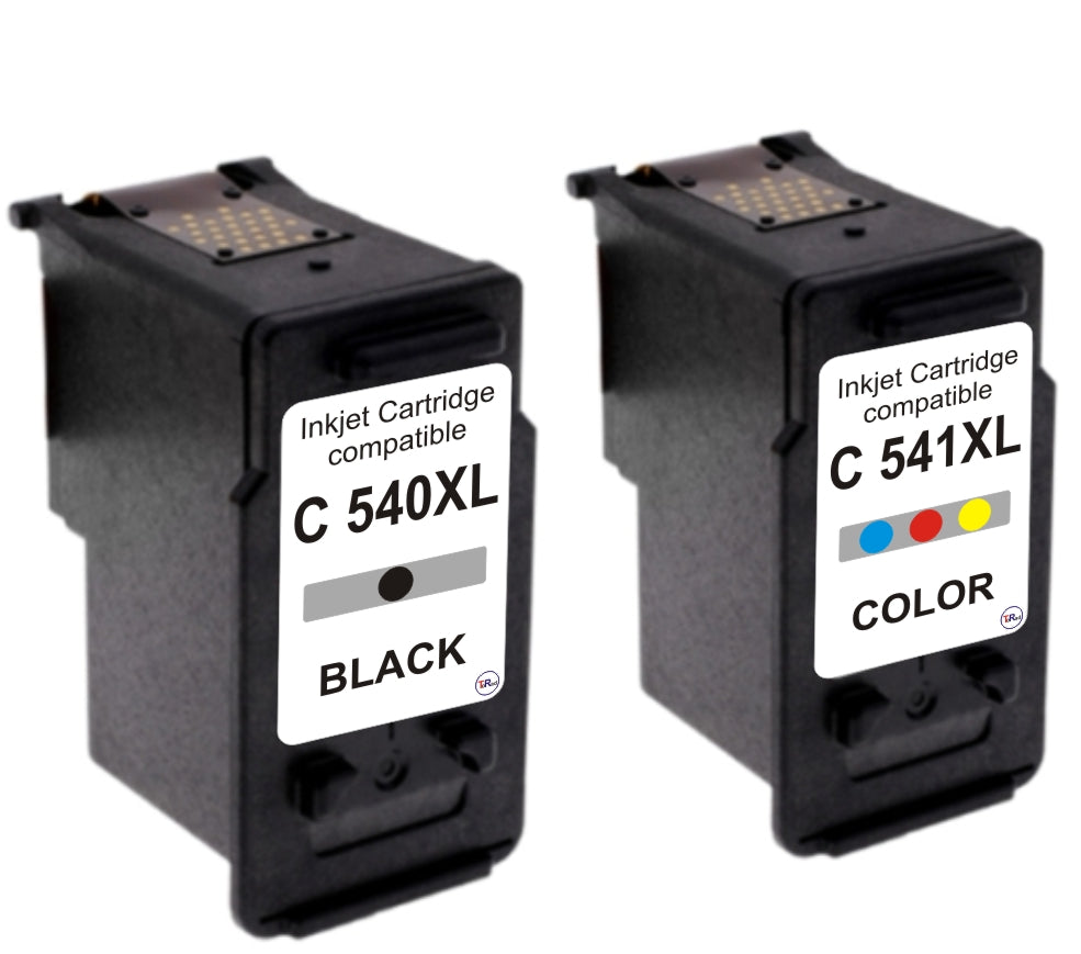 XL INKS FOR CANON PG 540 + CL 541 MG 2140 2255 3250 3640 MX 375 455 TS 5150