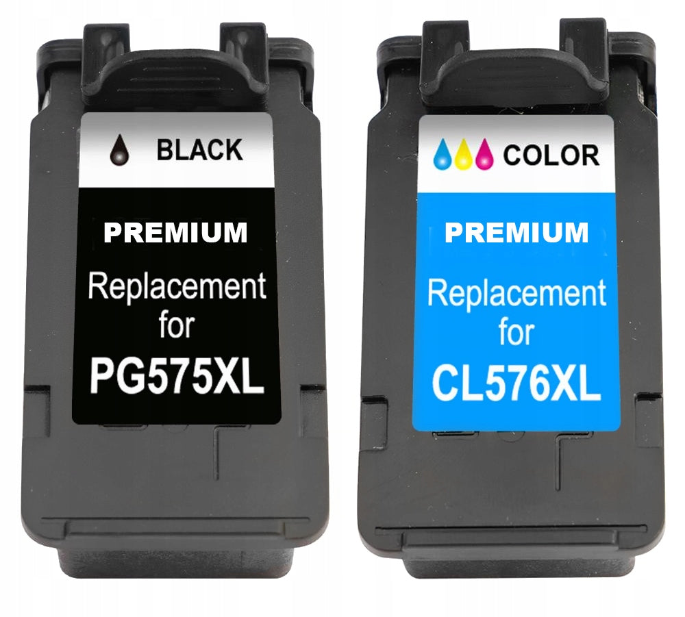 XL PG 575 + CL 576 INKS FOR CANON PIXMA TR 4750i TR 4755i TS 3550i TS 3750i