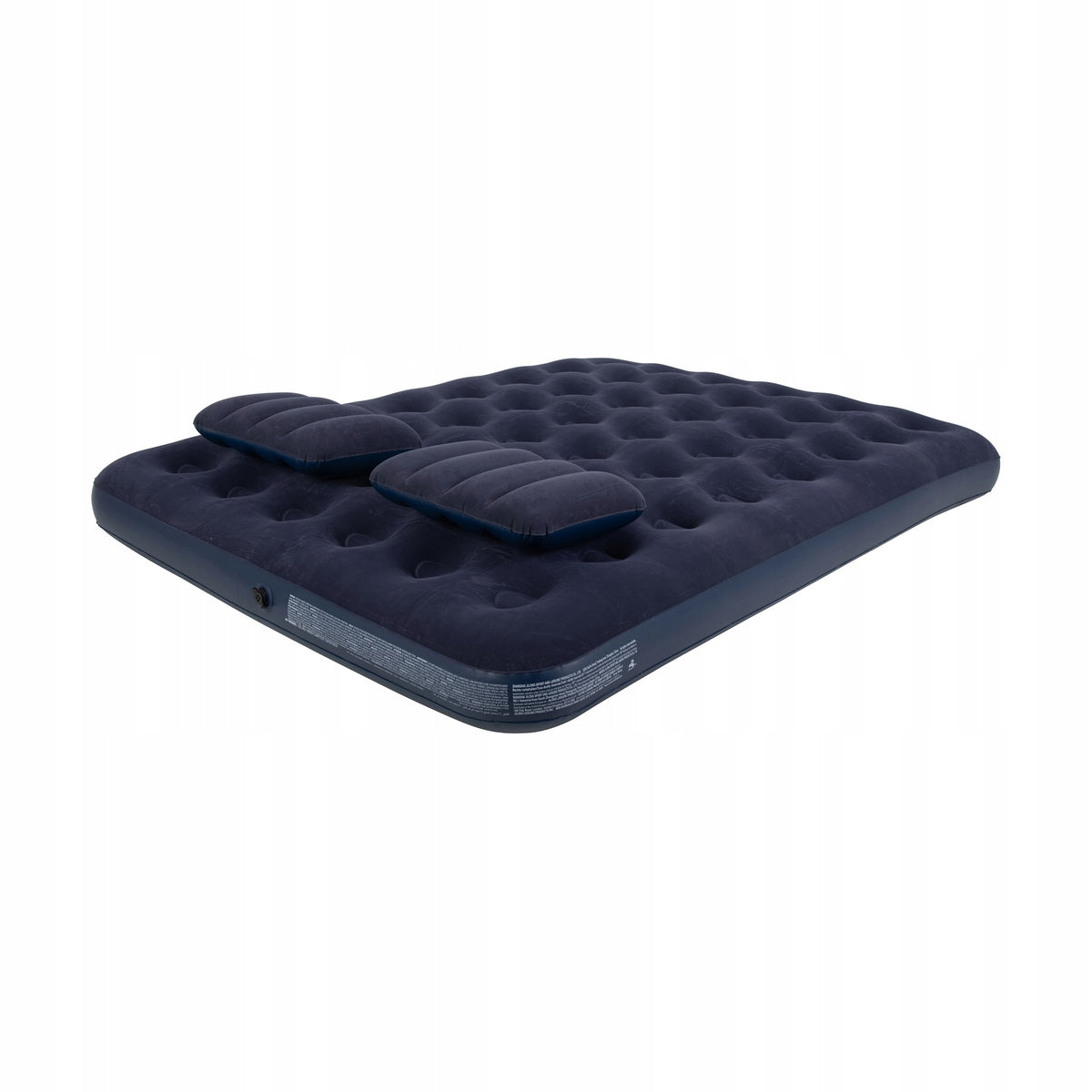 XL inflatable mattress set AVENLI 203x152x22 Manufacturer code Materac welurowy