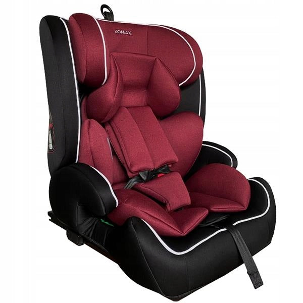 XOMAX ISOFIX child car seat 9 to 36 kg HC02 red