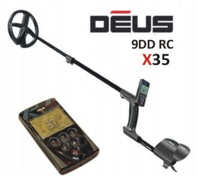 XP Deus 22 X35 RC - metal detector | RC panel and 9" coil Brand XP metal detectors