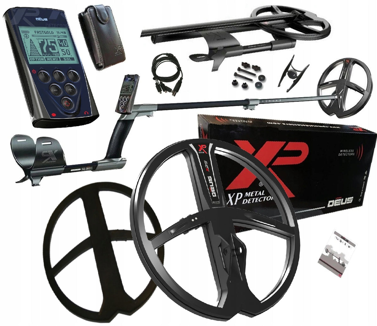 XP Deus 28 X35 RC 11" Metal Detector with RC Panel | DEUS28X35RC Manufacturer code DEUS28X35RC