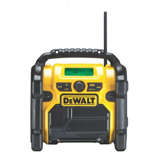 XR LI-ION FM/AM CONSTRUCTION RADIO DCR019-QW DEWALT Additional information compatible with specific brand batteries