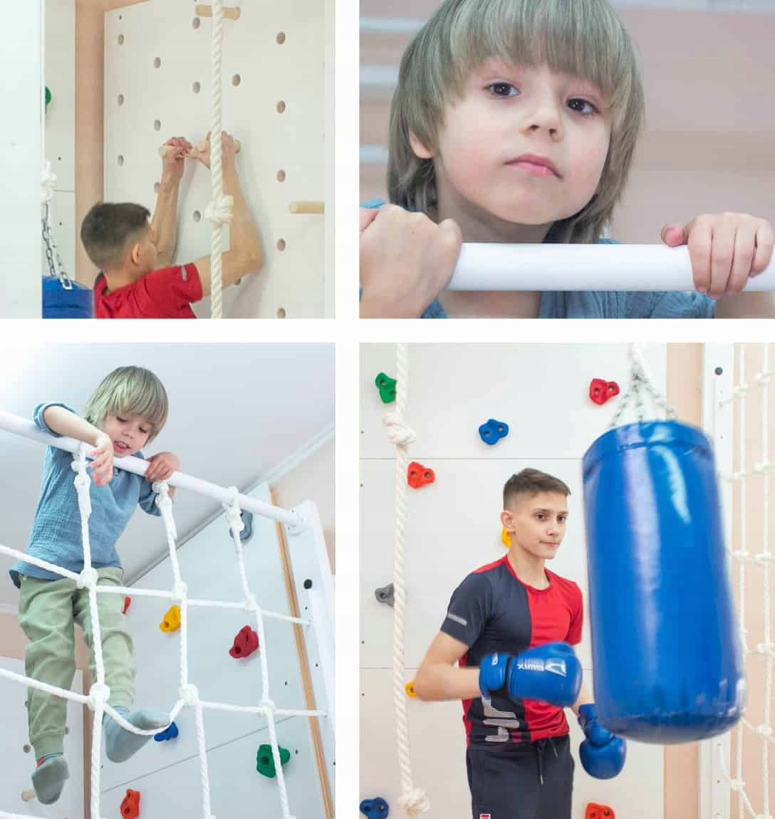 XXL Children's Gymnastics Ladder David | Playground Manufacturer code DSKM-David-white