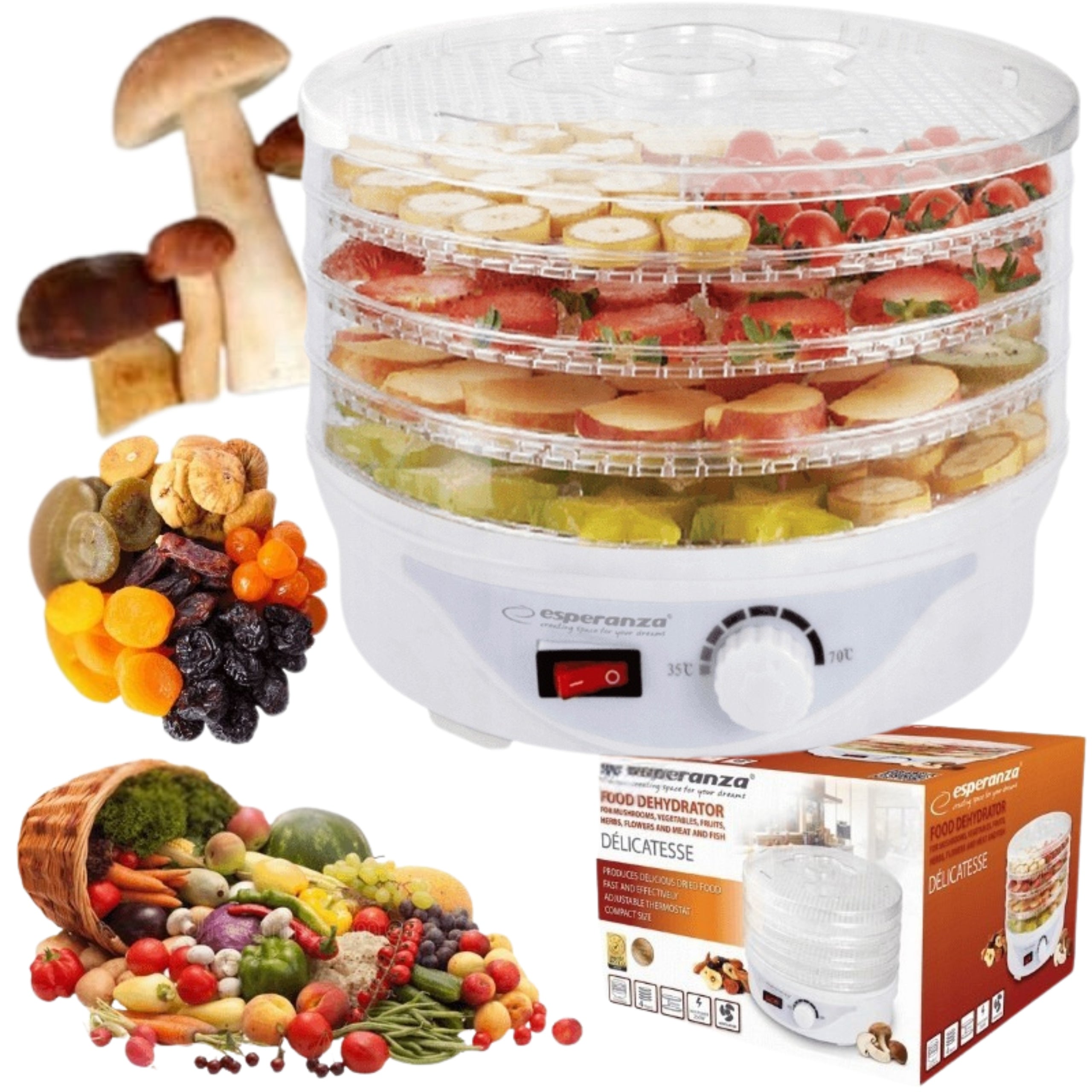 XXL LARGE VEGETABLE FRUIT MUSHROOM DRYER FOOD HERBS REGULATION STRONG