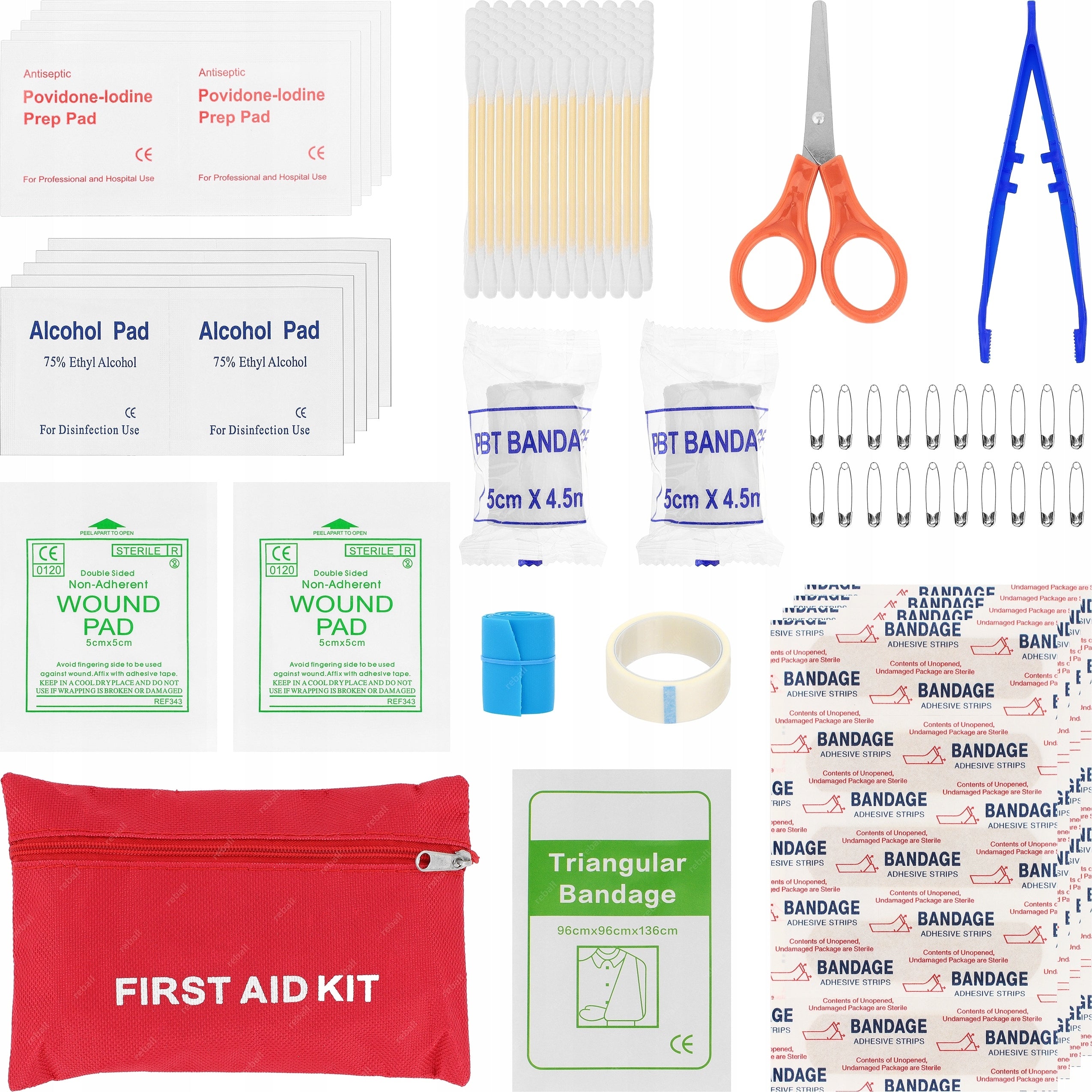 XXXL MILITARY SURVIVAL KIT TOOLS RT0286 Packaging status original