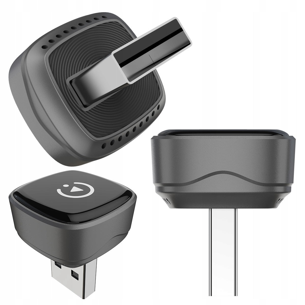 Xari CP05 Wireless Mini Adapter CarPlay Android Auto USB-A USB-C Manufacturer code CP05