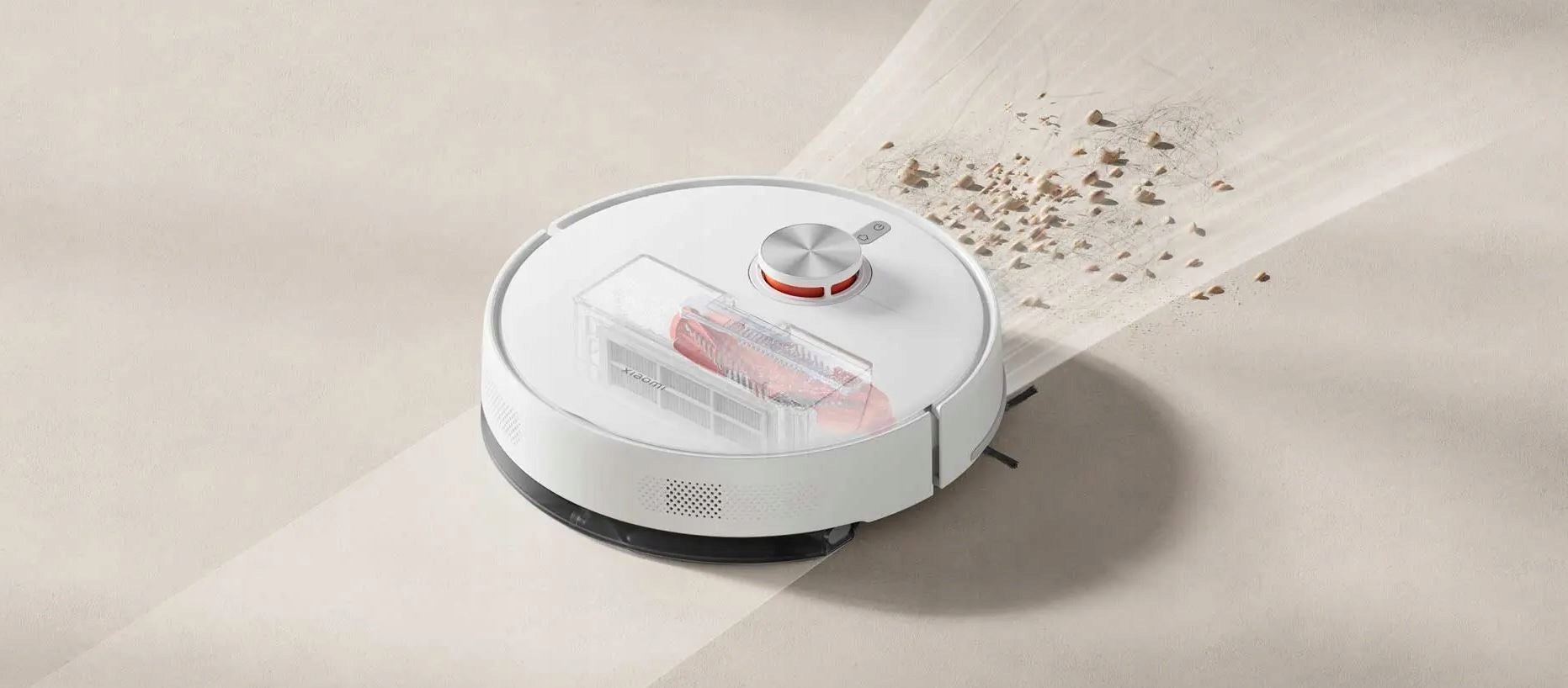 Xiaomi Robot Vacuum S40 - Cleaning Robot Power 70W, Working time 180min Dominant color white