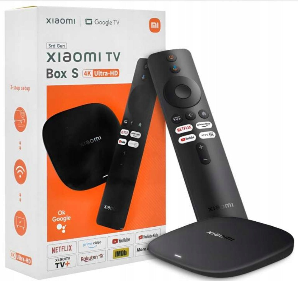 Xiaomi TV Box S (3rd Gen) 4K Media Player Packaging status original