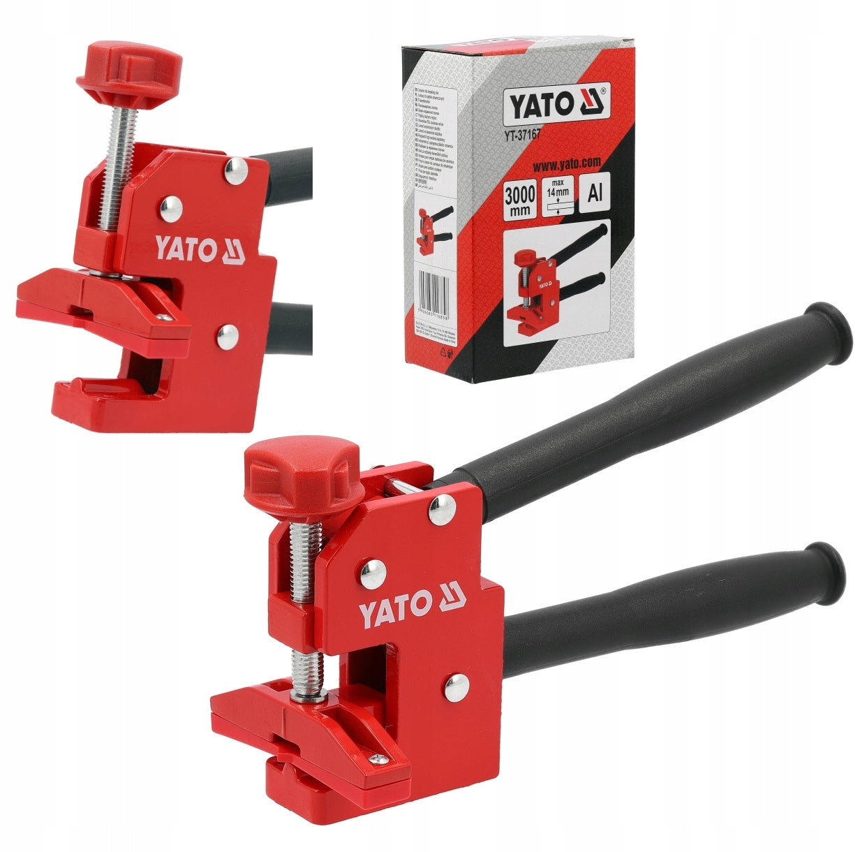 YATO BREAKER FOR CERAMIC TILES OF VARIOUS FORMATS GRES 14MM YT37167