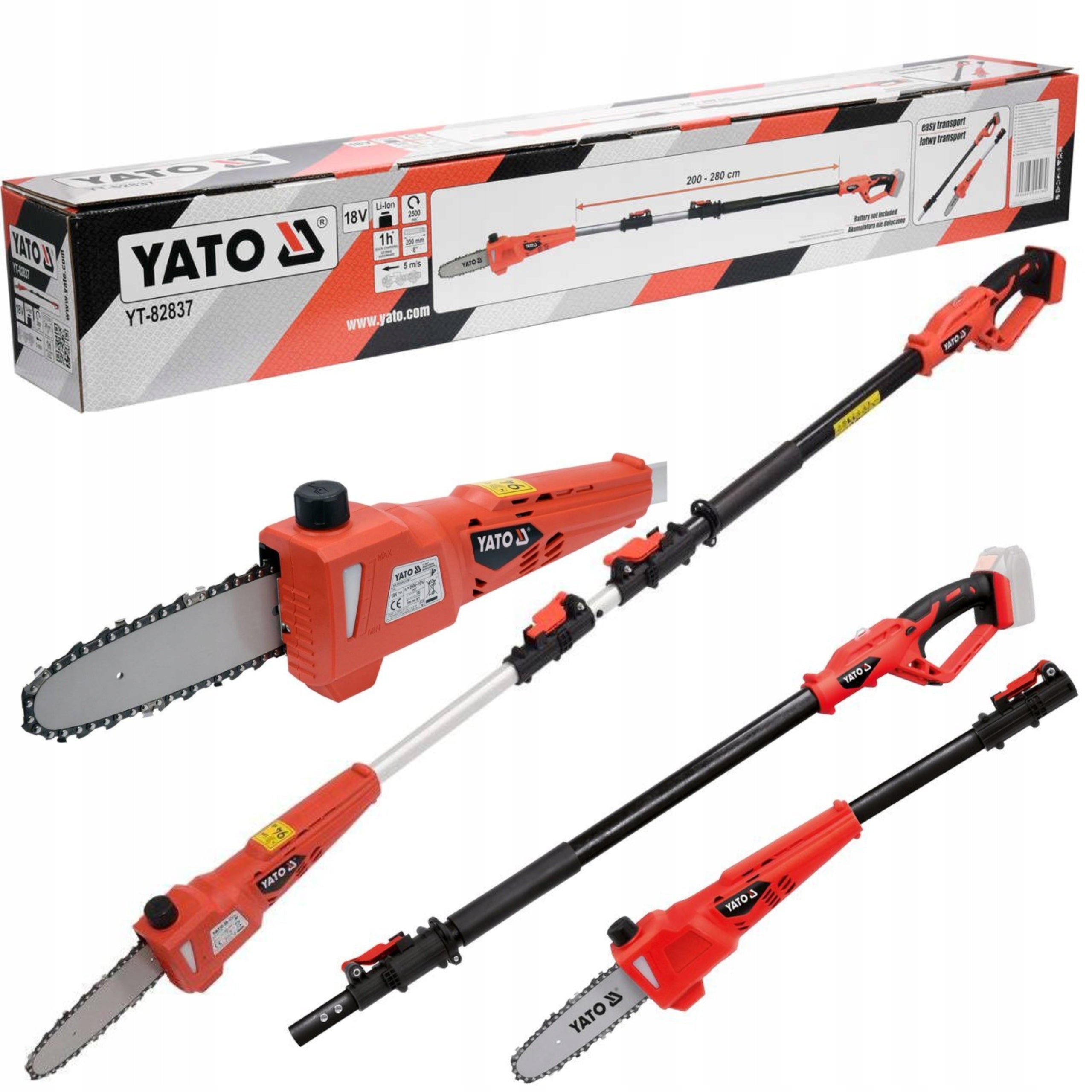 YATO CORDLESS SAW TELESCOPIC SAW BOOM 18V BODY Brand Yato