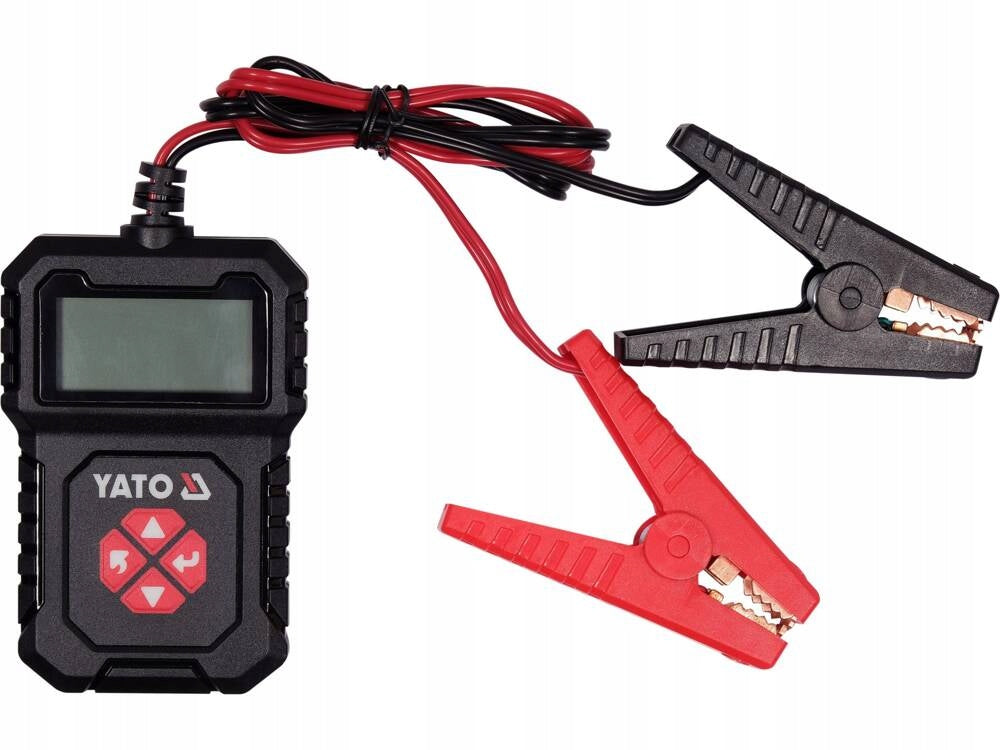 YATO ELECTRONIC BATTERY TESTER 12 V LCD CCA 100-2000 A Manufacturer code YT-83114