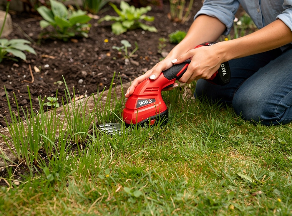 YATO GRASS AND HEDGE TRIMMER CORDLESS 18V TRIMMER COMPACT BODY Manufacturer code YT-828358