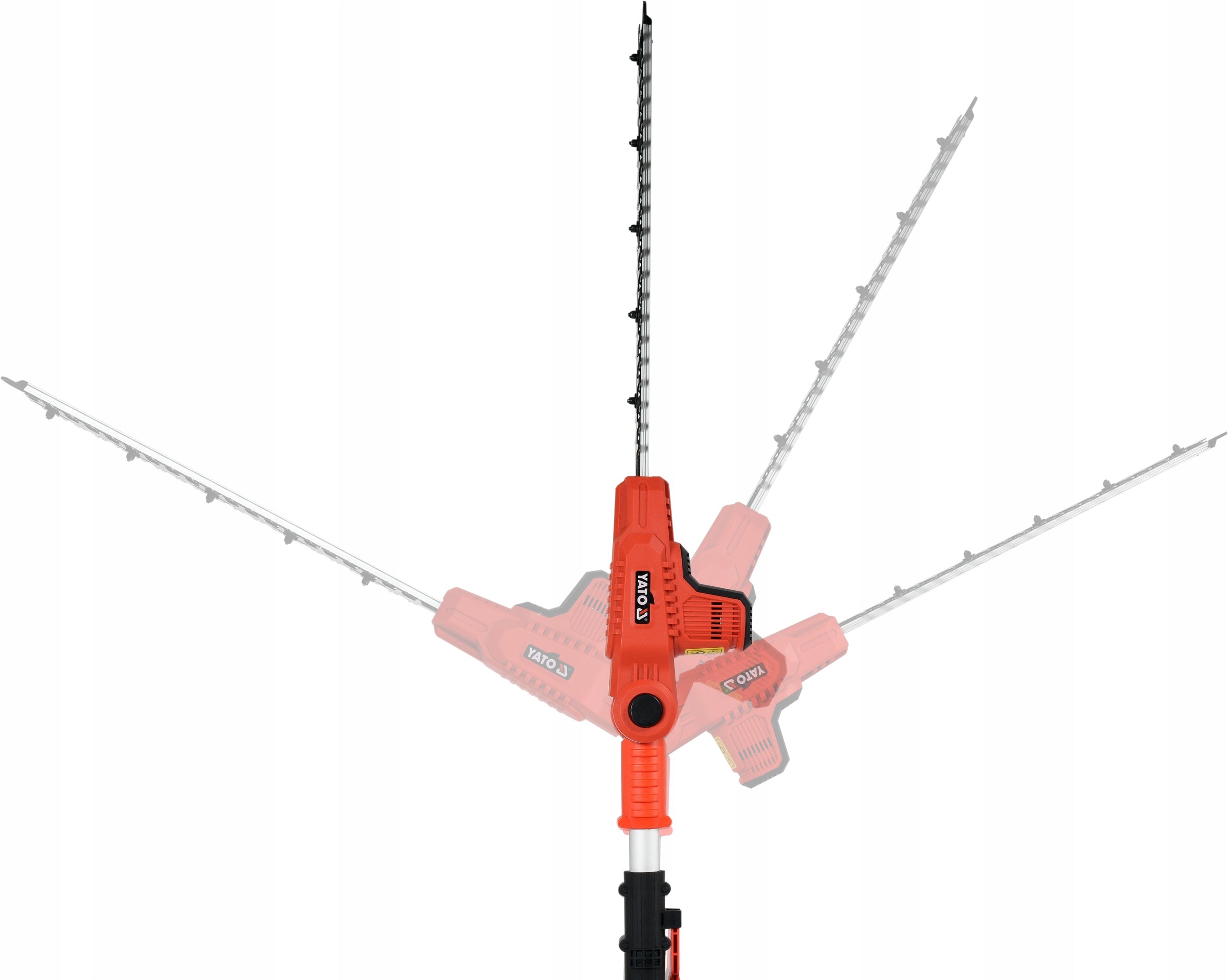 YATO HEDGE TRIMMER ON BOOM CORDLESS 42 CM 18V BODY Batteries included no