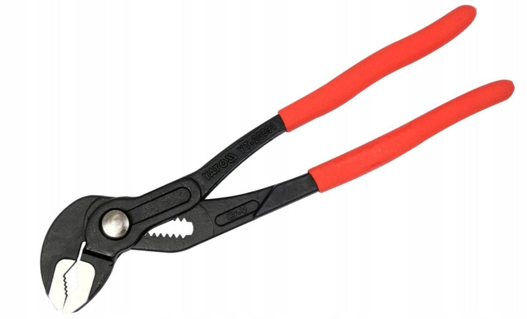 YATO HYDRAULIC PLIERS WITH PUSH BUTTON. 240MM Length 24 cm
